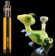 DRIP with Green Dinosaur Glass