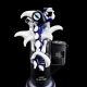 White Dragon ELECTRO Art Bubbler