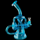 Neon Blue Double Circle