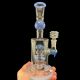 Sky Blue Mushroom Glass