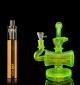 DRIP with Neon Green Tunnel Glass